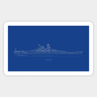 Yamato Battleship of the Imperial Japanese Navy - Apng Sticker